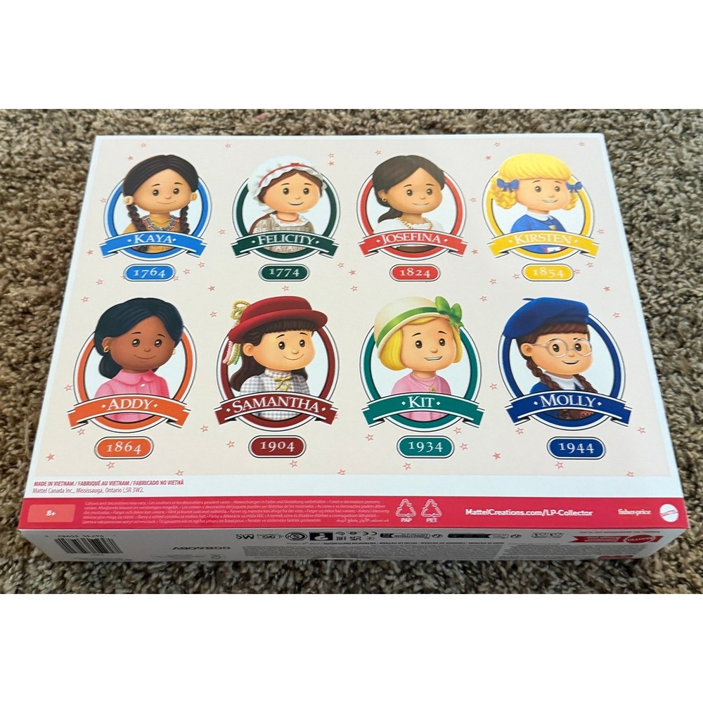Fisher-Price Little People American Girl Special Edition Collator Set (NWT) - Picture 8 of 8